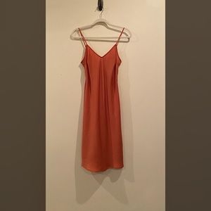 Satin slip dress XS